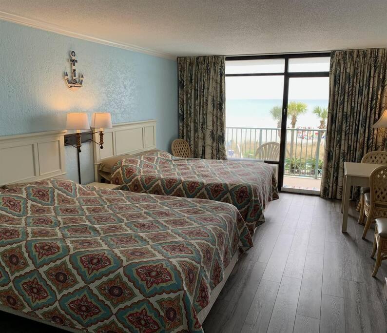 *Renovated Oceanfront Condo*Queen Beds*Pools*Hot Tubs*More*P220 Myrtle Beach Exteriör bild